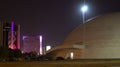 Nigth view of Museu Nacional in Brasilia