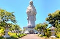 Niigata, Tainai city, Statue of Saint Shinran, Japan