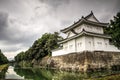 Nijo castle ramparts and moats, kyoto, kansai, Japan Royalty Free Stock Photo