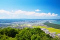 Nijinomatsubara and Karatsu City in Saga, Japan