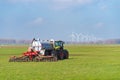 Liquid manure injector Royalty Free Stock Photo