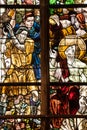 Nijmegen, Netherlands - June 15, 2020: Inside former monastery zusterorde Franciscanessen van de Heilige Familie