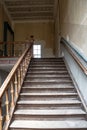 Nijmegen, Netherlands - June 15, 2020: Inside former monastery zusterorde Franciscanessen van de Heilige Familie