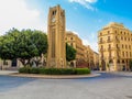 Nijmeh Square, Beirut, Lebanon Royalty Free Stock Photo