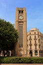 Nijmeh Square downtown Beirut Lebanon Royalty Free Stock Photo