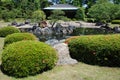 Nijo Castle Gardens, Kansai Royalty Free Stock Photo