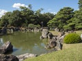 Nijo-jo Castle pond Royalty Free Stock Photo