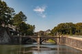 Nijubashi bridge and the Imperial Palace Royalty Free Stock Photo