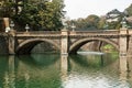 Nijubashi Bridge Tokyo Japan Royalty Free Stock Photo