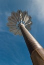 Nikau palm sculpture in Wellington