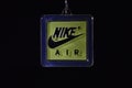 Nike Air Emblem Black Background