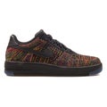 Nike Air Force 1 Ultra Flyknit Low black, crimson and green sneaker