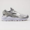 Nike Air Huarache Run Premium metallic silver sneaker