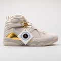 Nike Air Jordan 8 Retro C and C gold sneaker