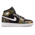 Nike Air Jordan 1 Retro high BHM black, white and multi color sneaker