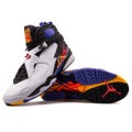 Nike Air Jordan 8 Retro white, black and purple sneaker