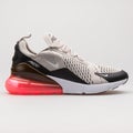 Nike Air Max 270 beige, black and red sneaker