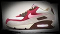 Nike Air Max 90 Bacon - iconic 90s sports shoe with visible air unit in the heal fashion and cultural icon