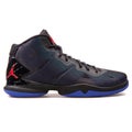 Nike Jordan Super Fly 4 black, blue and purple sneaker