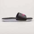 Nike Kawa Slide black, pink and white sandal