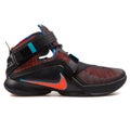 Nike Lebron Soldier IX black, red and blue sneaker