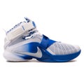 Nike Lebron Soldier IX Premium white and blue sneaker