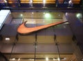 Nike store Logo on the wall