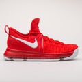 Nike Zoom KD9 red sneaker