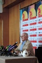 Nikita Mikhalkov at press-conference of 39th Moscow International Film Festival