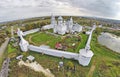 Nikitskiy monastery in Pereslavl Zalessky Royalty Free Stock Photo