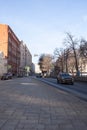 Nikitsky boulevard in winter, the center of Moscow