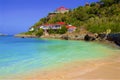 Nikki beach in St Barths, Caribbean Royalty Free Stock Photo