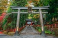 Nikko Futarasan Shrine in Nikko, Japan Royalty Free Stock Photo