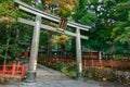 Nikko Futarasan Shrine in Nikko, Japan Royalty Free Stock Photo