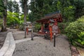 Nikko - May 22, 2019: Futarasan Shinto shrine in Nikko, Japan Royalty Free Stock Photo