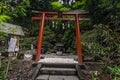 Nikko - May 22, 2019: Futarasan Shinto shrine in Nikko, Japan Royalty Free Stock Photo