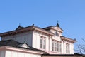 The Nikko train station, probably among the most architecturally Royalty Free Stock Photo