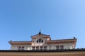 The Nikko train station, probably among the most architecturally Royalty Free Stock Photo