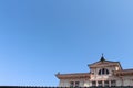 The Nikko train station, probably among the most architecturally Royalty Free Stock Photo