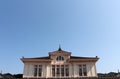 The Nikko train station, probably among the most architecturally Royalty Free Stock Photo