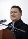 Nikola Gruevski Royalty Free Stock Photo