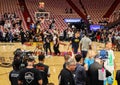 Nikola Jokic NBA Playoffs, Game 3 between Denver Nuggets and Miami Heat: Kaseya Center Stadium before the game