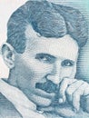 Nikola Tesla portrait