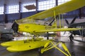 Old hydro airplane in Nikola Tesla Technical Museum in Zagreb, Croatia Royalty Free Stock Photo