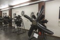 Old airplane engines in Nikola Tesla Technical Museum in Zagreb, Croatia