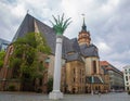 The Nikolai church or Nikolaikirche in the city of Leipzig, Germany