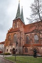 The Nikolaikirche or St. Nicholas\' Church is the oldest church in Berlin, Germany Royalty Free Stock Photo