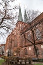 The Nikolaikirche or St. Nicholas\' Church is the oldest church in Berlin, Germany Royalty Free Stock Photo