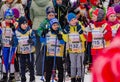 Nikolov Perevoz 2017 Russialoppet ski marathon children`s race