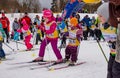 Nikolov Perevoz 2017 Russialoppet ski marathon children`s race